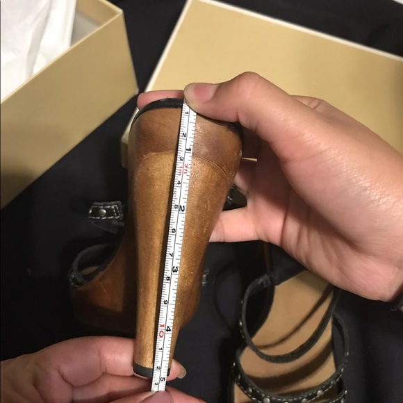 Black Michael Kors Heels - Picture 2 of 5